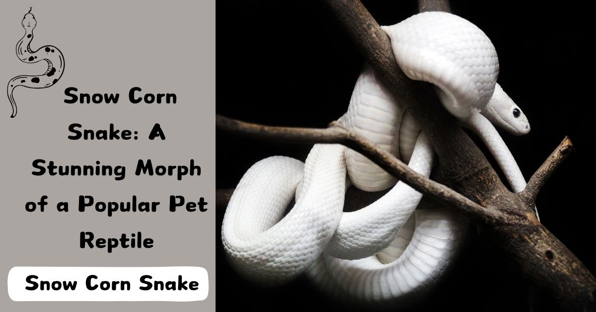 Snow Corn Snake: A Stunning Morph of a Popular Pet Reptile