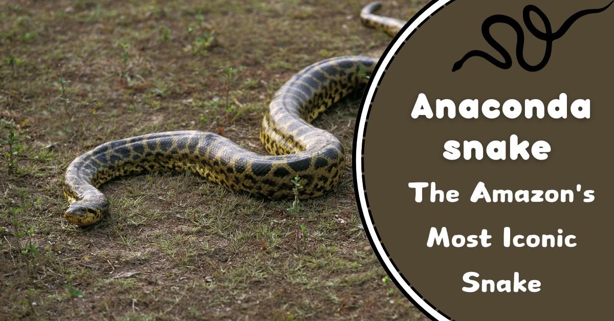 The Amazon's Most Iconic Snake: The Anaconda